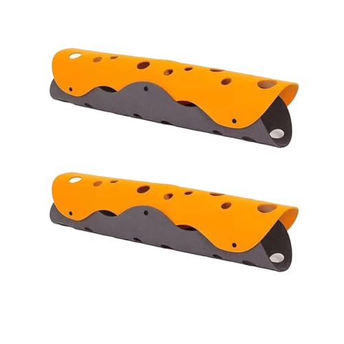 2 Stück Katzenspielzeug Katzentunnel, Abnehmbares Waschbares Faltbar Katzenspielzeug Hundespielzeug Spieltunnel für Kätzchen, Welpen, Kaninchen, kleine Hunde 9x2.2x0.3cm (B) von AidSci