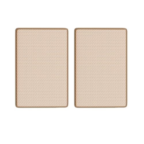 2 Stück Kratzmatte Katze Set, Robust und langlebig, 25 x 50 cm Kratzbretter Katze Sisal Teppich Katzen Kratzteppich, Katzen Kratzbrett, Schützen Sie Ihr Sofa, Möbel, Teppich und Wände vor Kratzern von AidSci