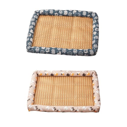 2 Stück Kühlmatte für Hunde Hundebett, Waschbare Hunde Kühlmatte Haustierkissen, Kühldecke Kühlkissen Sommer für Katzen Waschbar Haustiere, Rutschfeste Hundekühlmatte Haustierbett 50 x 40 x 6 cm (B) 2 Stück Kühlmatte für Hunde Hundebett, Waschbare Hunde Kühlmatte Haustierkissen, Kühldecke Kühlkissen Sommer für Katzen Waschbar Haustiere, Rutschfeste Hundekühlmatte Haustierbett 50 x 40 x 6 cm (B) von AidSci