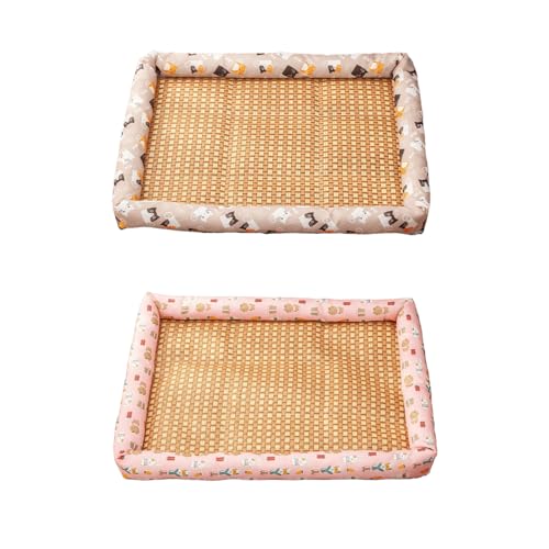 2 Stück Kühlmatte für Hunde Hundebett, Waschbare Hunde Kühlmatte Haustierkissen, Kühldecke Kühlkissen Sommer für Katzen Waschbar Haustiere, Rutschfeste Hundekühlmatte Haustierbett 50 x 40 x 6 cm -C 2 Stück Kühlmatte für Hunde Hundebett, Waschbare Hunde Kühlmatte Haustierkissen, Kühldecke Kühlkissen Sommer für Katzen Waschbar Haustiere, Rutschfeste Hundekühlmatte Haustierbett 50 x 40 x 6 cm -C von AidSci