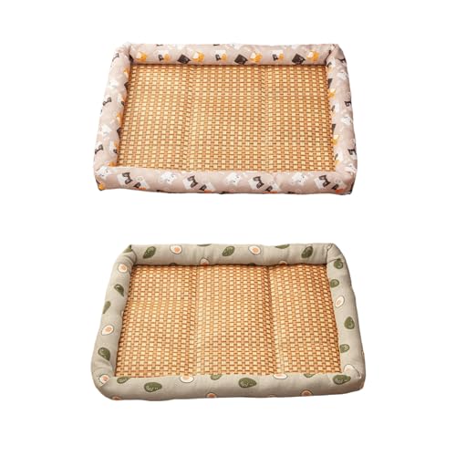 2 Stück Kühlmatte für Hunde Hundebett, Waschbare Hunde Kühlmatte Haustierkissen, Kühldecke Kühlkissen Sommer für Katzen Waschbar Haustiere, Rutschfeste Hundekühlmatte Haustierbett 50 x 40 x 6 cm -A 2 Stück Kühlmatte für Hunde Hundebett, Waschbare Hunde Kühlmatte Haustierkissen, Kühldecke Kühlkissen Sommer für Katzen Waschbar Haustiere, Rutschfeste Hundekühlmatte Haustierbett 50 x 40 x 6 cm -A von AidSci