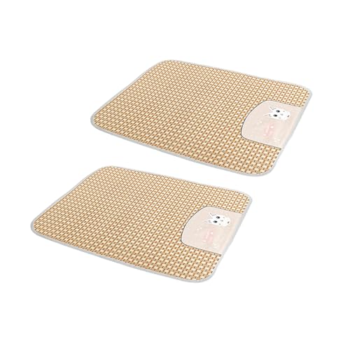 2 Stück Kühlmatte für Hunde Hundebett, Waschbare Hunde Kühlmatte Haustierkissen, Kühldecke Kühlkissen Sommer für Katzen Waschbar Haustiere, Rutschfeste Hundekühlmatte Haustierbett 70 x 60 cm (B) 2 Stück Kühlmatte für Hunde Hundebett, Waschbare Hunde Kühlmatte Haustierkissen, Kühldecke Kühlkissen Sommer für Katzen Waschbar Haustiere, Rutschfeste Hundekühlmatte Haustierbett 70 x 60 cm (B) von AidSci