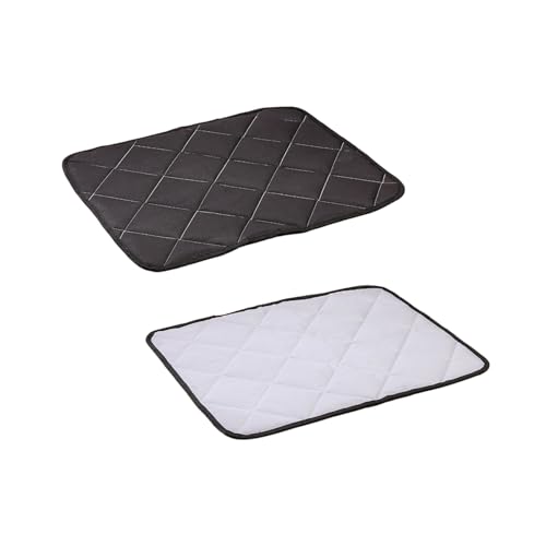 2 Stück Kühlmatte für Hunde - Verschleißfeste, rutschfeste Schlafmatte Katzen für alle Jahreszeiten, Waschbare Atmungsaktive Kühlmatte Haustiere für Mittlere Hunde Katzen Haustierdecke 90x70cm (D) 2 Stück Kühlmatte für Hunde - Verschleißfeste, rutschfeste Schlafmatte Katzen für alle Jahreszeiten, Waschbare Atmungsaktive Kühlmatte Haustiere für Mittlere Hunde Katzen Haustierdecke 90x70cm (D) von AidSci