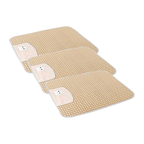 3 Stück Kühlmatte für Hunde Hundebett, Waschbare Hunde Kühlmatte Haustierkissen, Kühldecke Kühlkissen Sommer für Katzen Waschbar Haustiere, Rutschfeste Hundekühlmatte Haustierbett 60 x 50 cm (A) 3 Stück Kühlmatte für Hunde Hundebett, Waschbare Hunde Kühlmatte Haustierkissen, Kühldecke Kühlkissen Sommer für Katzen Waschbar Haustiere, Rutschfeste Hundekühlmatte Haustierbett 60 x 50 cm (A) von AidSci
