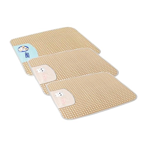 3 Stück Kühlmatte für Hunde Hundebett, Waschbare Hunde Kühlmatte Haustierkissen, Kühldecke Kühlkissen Sommer für Katzen Waschbar Haustiere, Rutschfeste Hundekühlmatte Haustierbett 60 x 50 cm (C) 3 Stück Kühlmatte für Hunde Hundebett, Waschbare Hunde Kühlmatte Haustierkissen, Kühldecke Kühlkissen Sommer für Katzen Waschbar Haustiere, Rutschfeste Hundekühlmatte Haustierbett 60 x 50 cm (C) von AidSci