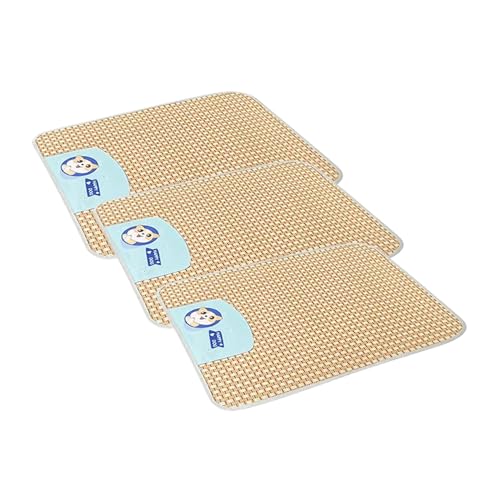 3 Stück Kühlmatte für Hunde Hundebett, Waschbare Hunde Kühlmatte Haustierkissen, Kühldecke Kühlkissen Sommer für Katzen Waschbar Haustiere, Rutschfeste Hundekühlmatte Haustierbett 60 x 50 cm (B) 3 Stück Kühlmatte für Hunde Hundebett, Waschbare Hunde Kühlmatte Haustierkissen, Kühldecke Kühlkissen Sommer für Katzen Waschbar Haustiere, Rutschfeste Hundekühlmatte Haustierbett 60 x 50 cm (B) von AidSci