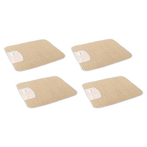 4 Stück Kühlmatte für Hunde Hundebett, Waschbare Hunde Kühlmatte Haustierkissen, Kühldecke Kühlkissen Sommer für Katzen Waschbar Haustiere, Rutschfeste Hundekühlmatte Haustierbett 45 x 35 cm (B) 4 Stück Kühlmatte für Hunde Hundebett, Waschbare Hunde Kühlmatte Haustierkissen, Kühldecke Kühlkissen Sommer für Katzen Waschbar Haustiere, Rutschfeste Hundekühlmatte Haustierbett 45 x 35 cm (B) von AidSci