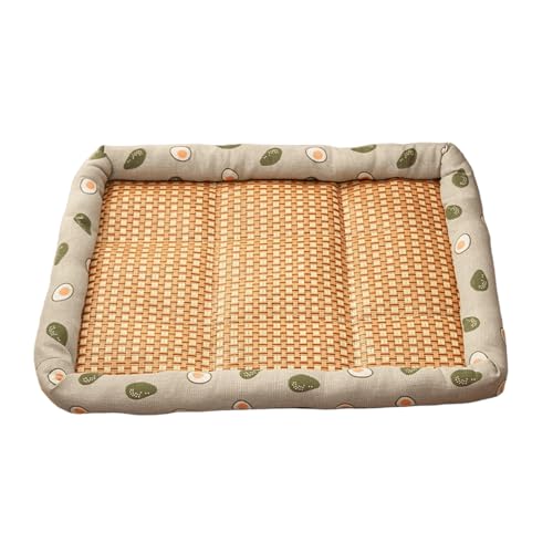 AidSci Kühlmatte für Hunde Hundebett, Waschbare Hunde Kühlmatte Haustierkissen, Kühldecke Kühlkissen Sommer für Katzen Waschbar Haustiere, rutschfeste Hundekühlmatte Haustierbett 90 x 70 x 6 cm (C) von AidSci