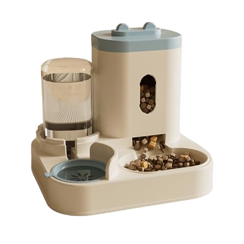 Automatischer Futterspender und Bewässerung, 2-in-1 automatischer 2,3L Futterspender, 1L Wasserspender für Hunde Katzen kleine und mittelgroße Haustiere, Schwerkraftfutterspender Reisezubehör (Blau) Automatischer Futterspender und Bewässerung, 2-in-1 automatischer 2,3L Futterspender, 1L Wasserspender für Hunde Katzen kleine und mittelgroße Haustiere, Schwerkraftfutterspender Reisezubehör (Blau) von AidSci
