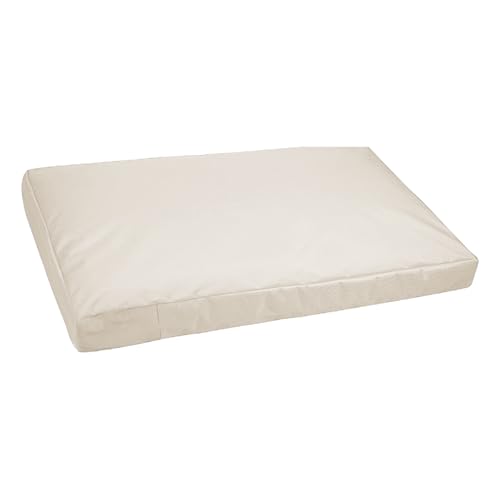 Hundebett-Bezug, Wasserdichte Schutzhülle Rutschfest mit Reißverschluss, abnehmbarer waschbarer Haustier-Matratzenbezug nur Bezug Hundekiste-Matratzenbezug für Pad, Matte, Bett (Beige, 122x92x10cm) Hundebett-Bezug, Wasserdichte Schutzhülle Rutschfest mit Reißverschluss, abnehmbarer waschbarer Haustier-Matratzenbezug nur Bezug Hundekiste-Matratzenbezug für Pad, Matte, Bett (Beige, 122x92x10cm) von AidSci