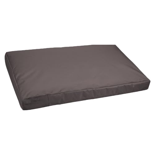 Hundebett-Bezug, Wasserdichte Schutzhülle Rutschfest mit Reißverschluss, abnehmbarer waschbarer Haustier-Matratzenbezug nur Bezug Hundekiste-Matratzenbezug für Pad, Matte, Bett (Curry, 122x92x10cm) von AidSci