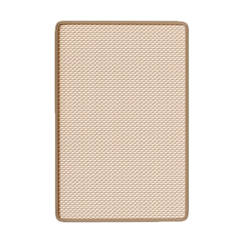 Kratzmatte Katze Set, Robust und langlebig, 50 x 90 cm Kratzbretter Katze Sisal Teppich Katzen Kratzteppich, Katzen Kratzbrett, Schützen Sie Ihr Sofa, Möbel, Teppich und Wände vor Kratzern von AidSci
