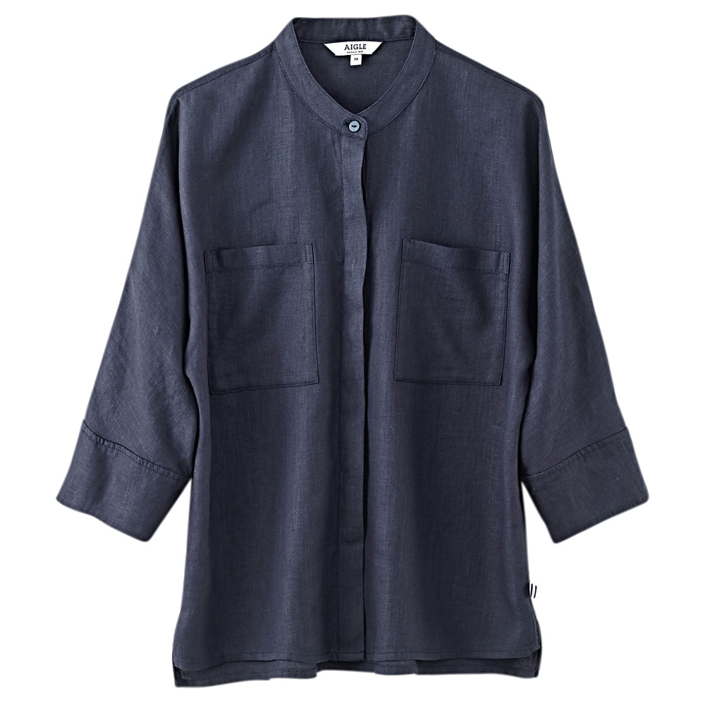 Aigle Damen Bluse Bukuwom marine aigle, Gr. 34 von Aigle