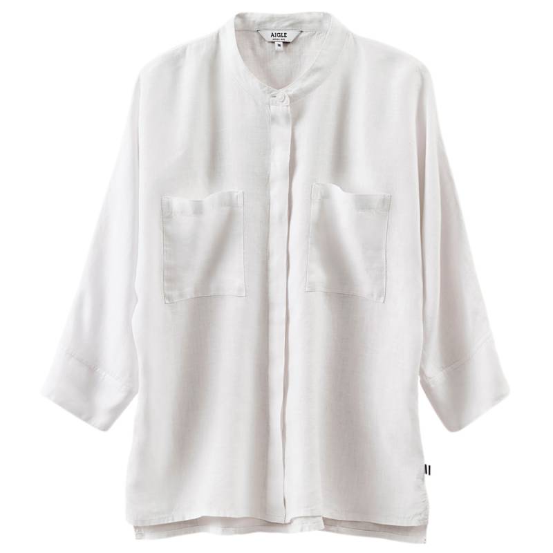 Aigle Damen Bluse Bukuwom blanc aigle, Gr. 40 von Aigle
