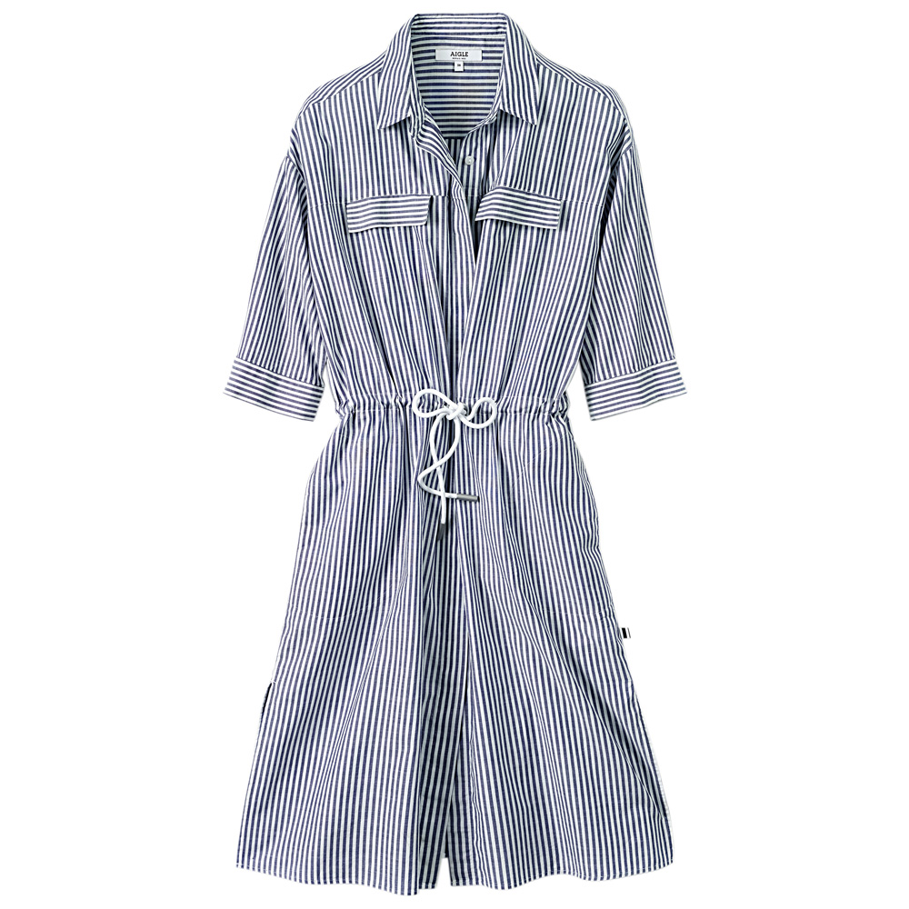 Aigle Damen Blusenkleid Boehmeria poseidon st, Gr. 40 Aigle Damen Blusenkleid Boehmeria poseidon st, Gr. 40 von Aigle