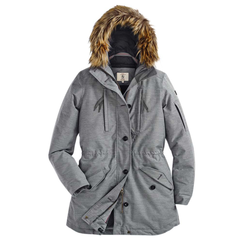 Aigle Damen Parka Tellydown HTR heather grey, Gr. 40 Aigle Damen Parka Tellydown HTR heather grey, Gr. 40 von Aigle