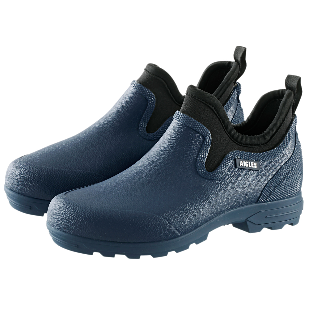 Aigle Damen Stiefel Lessfor Plus 2 storm blue/noir, Gr. 40 von Aigle
