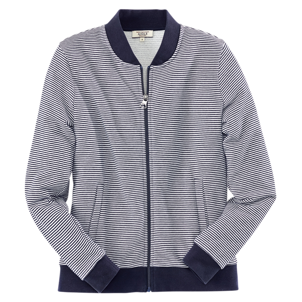 Aigle Damen Strickjacke Balmasweat blau, Gr. L von Aigle