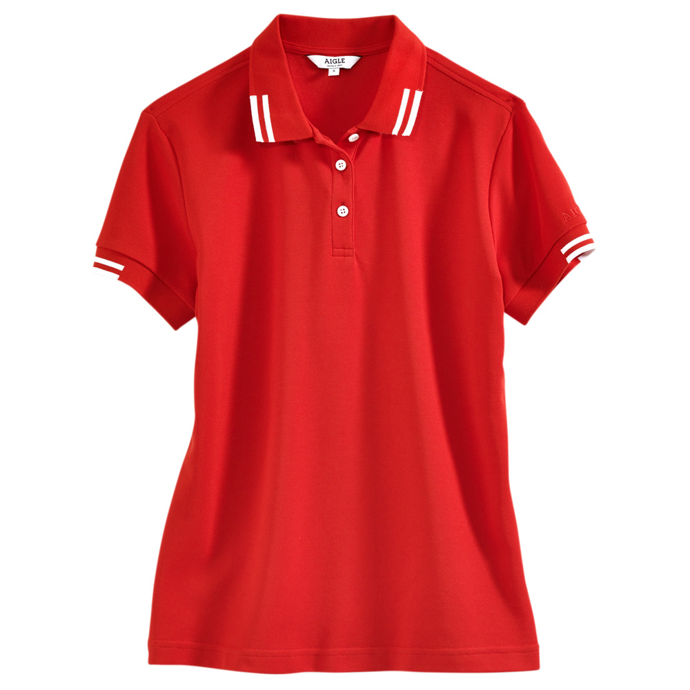 Aigle Damen T-Shirt Labarca rot, Gr. XS von Aigle