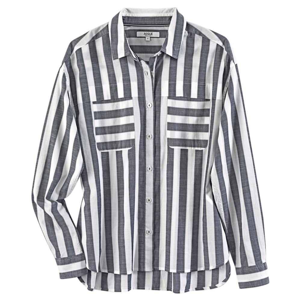 Aigle Damenbluse Eloar marine aigle st, Gr. M Aigle Damenbluse Eloar marine aigle st, Gr. M von Aigle