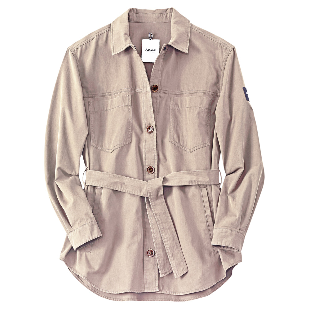 Aigle Damenjacke Indonera beige, Gr. 40 von Aigle