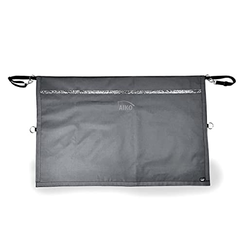 AIKO Boxensperre, Variable Breite 95 x 60cm, robust & schick, grau von AIKO