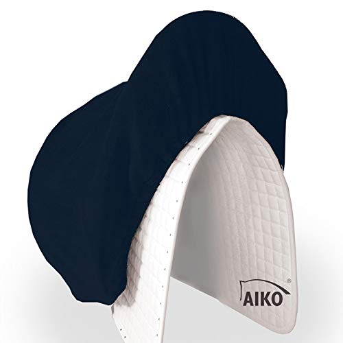 Aiko Sattelschoner atmungsaktiv und waschbar, Gute Passform, Navy von Aiko