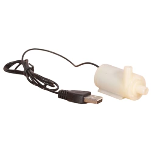 Ailan Aquarium Wasserpumpe Abnehmbare USB Schnittstelle Aquariumpumpen Zubehör, Weißer Typ 3 von Ailan