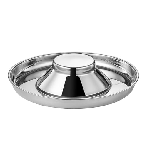 Ailan Haustiernapf aus Edelstahl, langlebig, leicht zu reinigen, für Hunde Aller Größen, Hundezubehör, Hundezubehör, Hundenapf, 30CM von Ailan