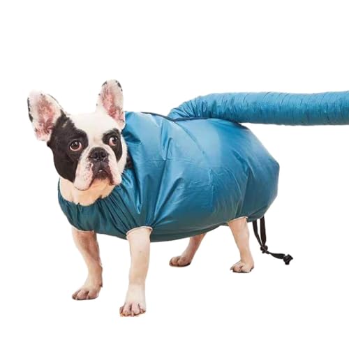 Ailan Hunde Haartrockner Tasche, schnell trocknend und zeitsparend, mehrere Größen erhältlich, stilvoller Hunde Trockenbeutel mit Kordelzug, L von Ailan