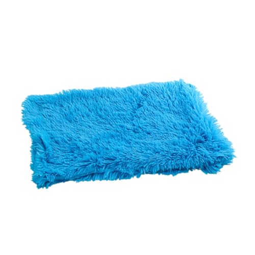 Ailan Hundedecke – weich und tragbar, um Haustiere gemütlich zu halten, Kuscheldecke für Haustiere, Mehrfarbig, zart und warm, Blau, Blau, 56 * 36CM von Ailan