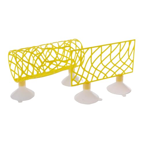 Ailan Innovatives Douyu Bettaquarium, komfortabler Unterschlupf mit verschleißfestem, sicherem ABS Mehrzweckspielzeug für Douyu und Garnelen , Gelb Ailan Innovatives Douyu Bettaquarium, komfortabler Unterschlupf mit verschleißfestem, sicherem ABS Mehrzweckspielzeug für Douyu und Garnelen , Gelb von Ailan