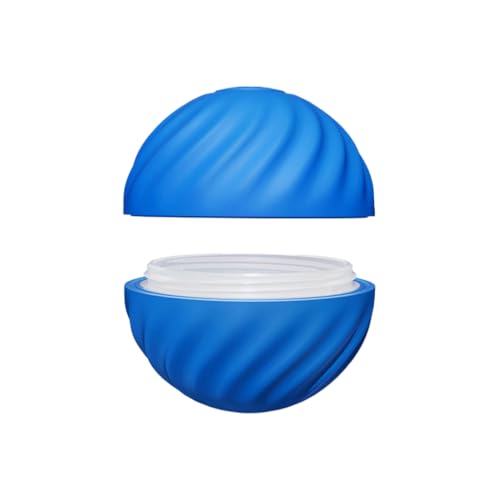 Ailan Intelligenter, Sich selbst bewegender Ball, revolutionär für aktive Haustiere. Langlebiger und verschleißfester rollender Ball für Haustiere, nachhaltig aus TPR, Blaue Ersatzschale Ailan Intelligenter, Sich selbst bewegender Ball, revolutionär für aktive Haustiere. Langlebiger und verschleißfester rollender Ball für Haustiere, nachhaltig aus TPR, Blaue Ersatzschale von Ailan