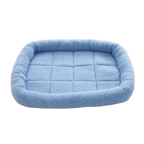 Ailan Niedliches und praktisches Katzenbett, gemütliches und zufriedenes Hundebett, Stoff, Haustierbett, Katzenbett, bequem und weich, leicht zu reinigen, Himmelblau, 38 * 28 cm, S von Ailan