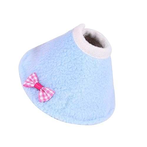 Ailan Pets Collar Anti Biss Polyester Kleidung Umhang Soft Anti Scratch Feather Protector Sleeve Kleidungsschutz, Blau, L Ailan Pets Collar Anti Biss Polyester Kleidung Umhang Soft Anti Scratch Feather Protector Sleeve Kleidungsschutz, Blau, L von Ailan