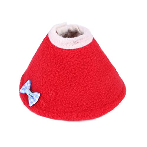 Ailan Pets Collar Anti Biss Polyester Kleidung Umhang Soft Anti Scratch Feather Protector Sleeve Kleidungsschutz, Rot, S Ailan Pets Collar Anti Biss Polyester Kleidung Umhang Soft Anti Scratch Feather Protector Sleeve Kleidungsschutz, Rot, S von Ailan