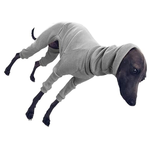 Ailan Warmer Hundeoverall aus Baumwolle, mehrere Größen erhältlich, leicht zu reinigende Winterkleidung für Hunde, Winteroverall für Hunde, 3XL von Ailan