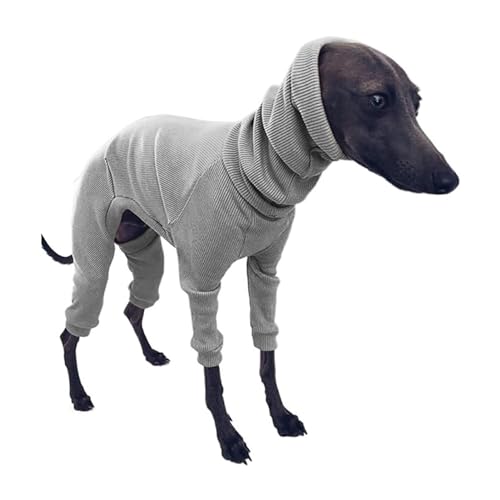 Ailan Warmer Hundeoverall aus Baumwolle, mehrere Größen erhältlich, leicht zu reinigende Winterkleidung für Hunde, Winteroverall für Hunde, 4XL von Ailan