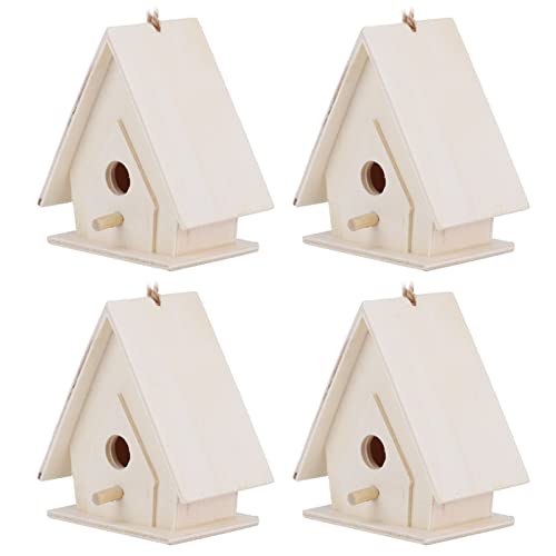 Holz Vogel NESTS HÄNGEN Ornament HANDWERKE Garten DEKOR EINZIGARTIGE Form VÖGEL LIEFERUNGEN von Ailgely