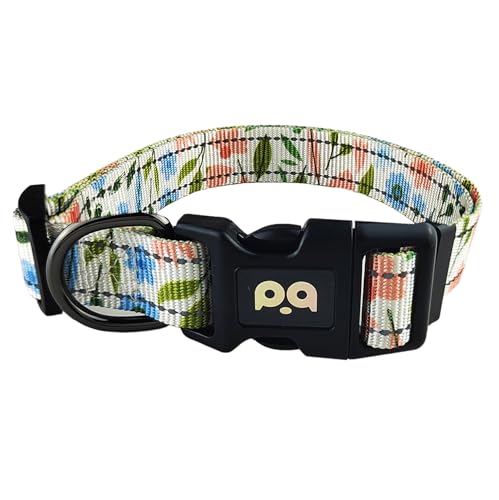 AiliStar Hundehalsband Katzenhalsband Haustier Halsband für Hunde Multicolor Hundehalsband mit Schnellverschluss Schnalle 002 Stil Groß von AiliStar