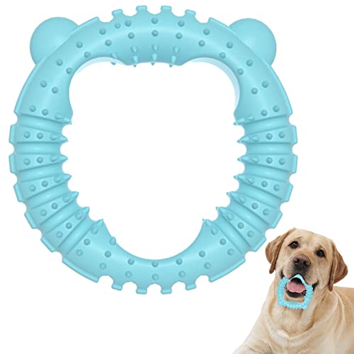 Ailopta Beißspielzeug für Hunde - Welpenspielzeug in Bärenform | Kauspielzeug für Hunde zum Zahnen von Welpen, Haustiertraining, Hundespielzeug für aggressives Kauen von Ailopta