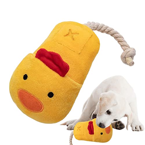 Ailopta Schnüffelspielzeug für Hunde - Niedliche Pantoffel Bereicherung Spielzeug Quietschendes Spielzeug - Hunde-Puzzle-Spielzeug für Welpen, kleine und mittelgroße Hunde, lustiges von Ailopta