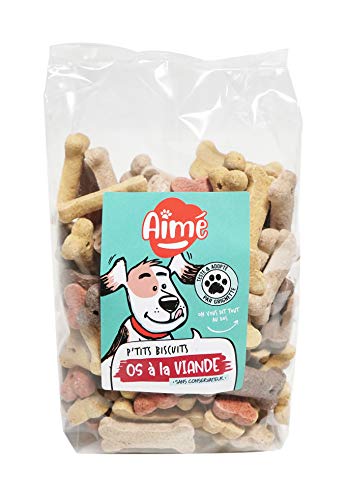 AIME Biscuits Os a la viande - Pour chien - 500g von Aime