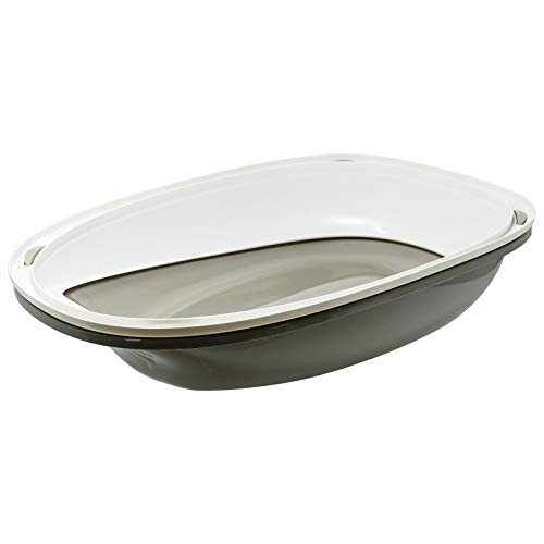 Aimé Agrobiothers Shuttle Katzentoilette, oval, mit Rand, 57 x 40 x 19 cm Aimé Agrobiothers Shuttle Katzentoilette, oval, mit Rand, 57 x 40 x 19 cm von Aimé