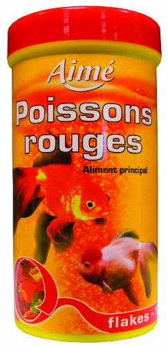 Aimé | Fischfutter Aquarium | Flockenfutter Aquarium für Goldfische | Vollwertiges Goldfischfutter mit essentiellen Nährstoffen | Getreide und Pflanzenproteine | 50 g | 250 ml | Aimé | Fischfutter Aquarium | Flockenfutter Aquarium für Goldfische | Vollwertiges Goldfischfutter mit essentiellen Nährstoffen | Getreide und Pflanzenproteine | 50 g | 250 ml | von Aime