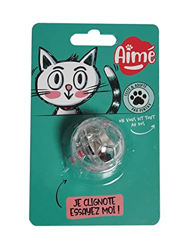 Aime Katzenspielzeug, beleuchteter Ball, interaktives und beleuchtetes Spielzeug für Katzen Aime Katzenspielzeug, beleuchteter Ball, interaktives und beleuchtetes Spielzeug für Katzen von Aimé