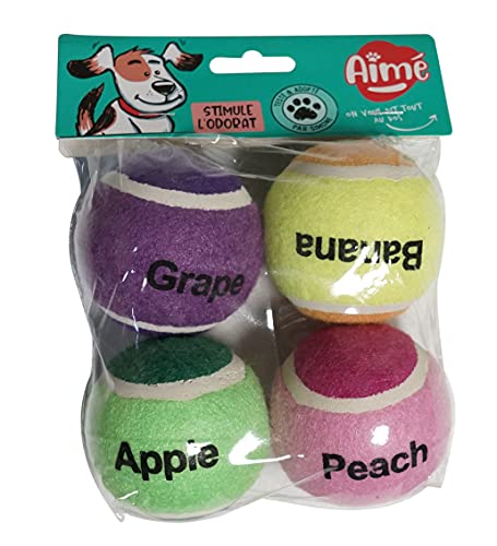Aime Hundespielzeug Tennisball, 6 cm von Aimé