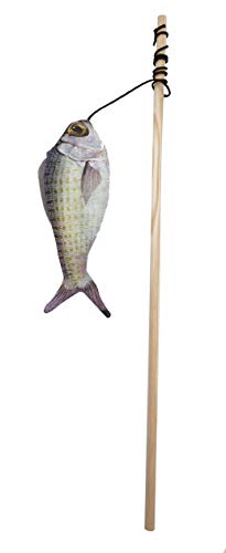 Aime Katzenspielzeug Angelrute Fischerei 15 cm von Aime
