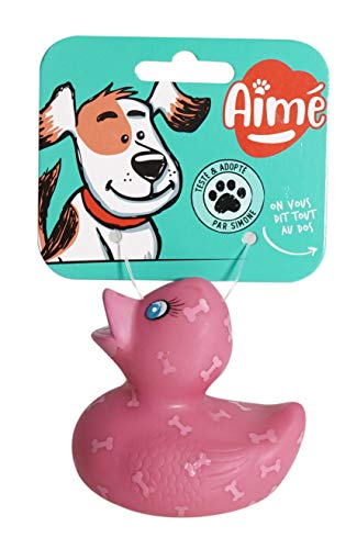 Aimé Spielzeug für Hunde, Ente, aus Vinyl, 8 cm von Aimé