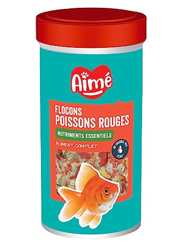 Liebe Essen Goldfischflocken 100 ml für Aquarien von Aimé